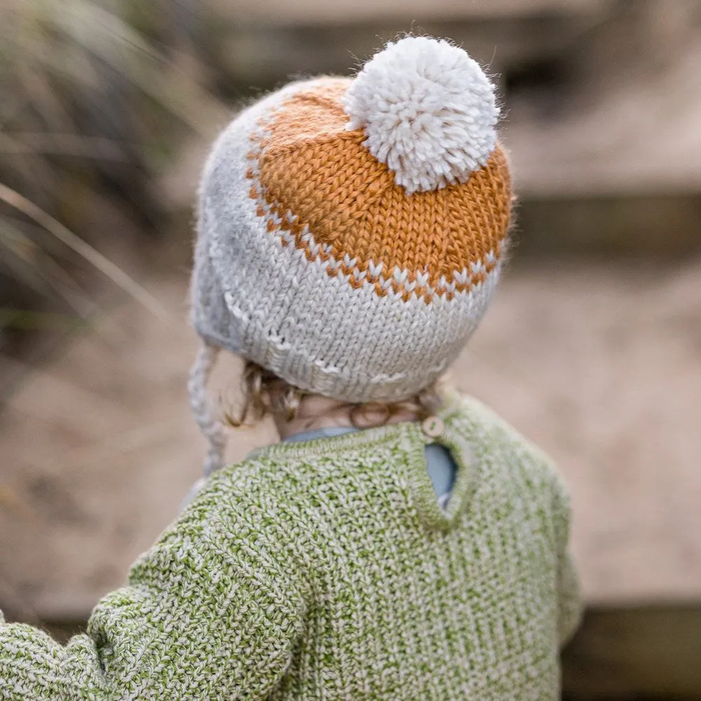 Acorn Kids: Parklife Beanie Caramel and Oatmeal