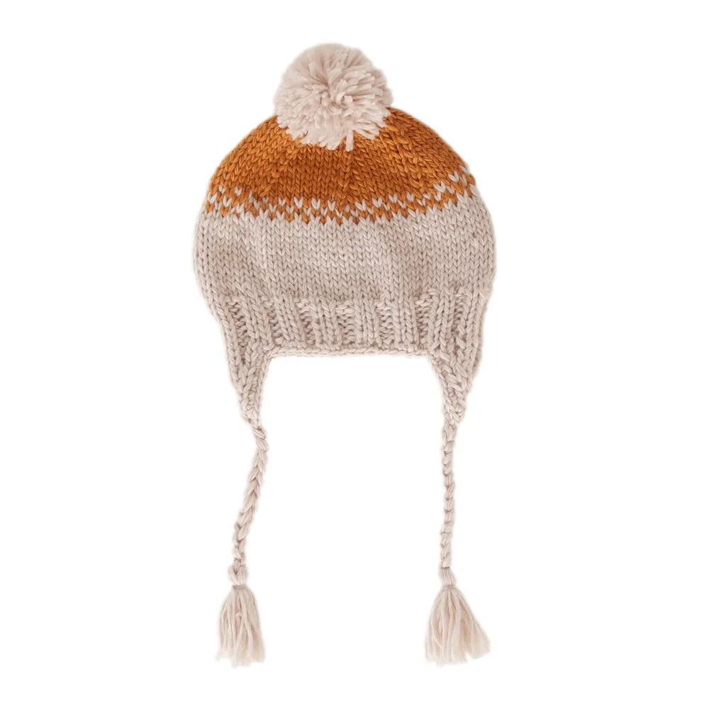 Acorn Kids: Parklife Beanie Caramel and Oatmeal