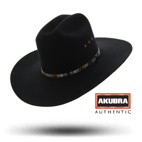 Akubra Bronco Hat - Black