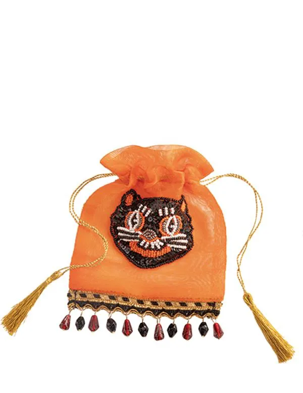 Beaded Halloween Hostess Gift Bags