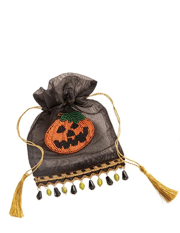 Beaded Halloween Hostess Gift Bags