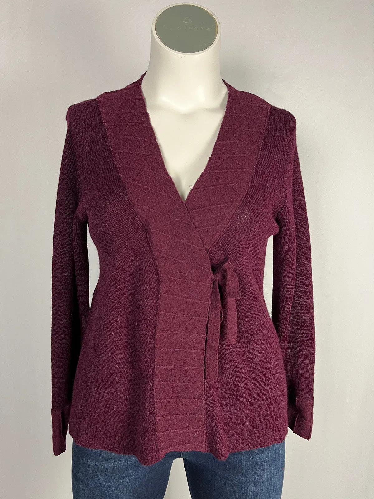 Beyond Threads Size L (14) Berry Sweater