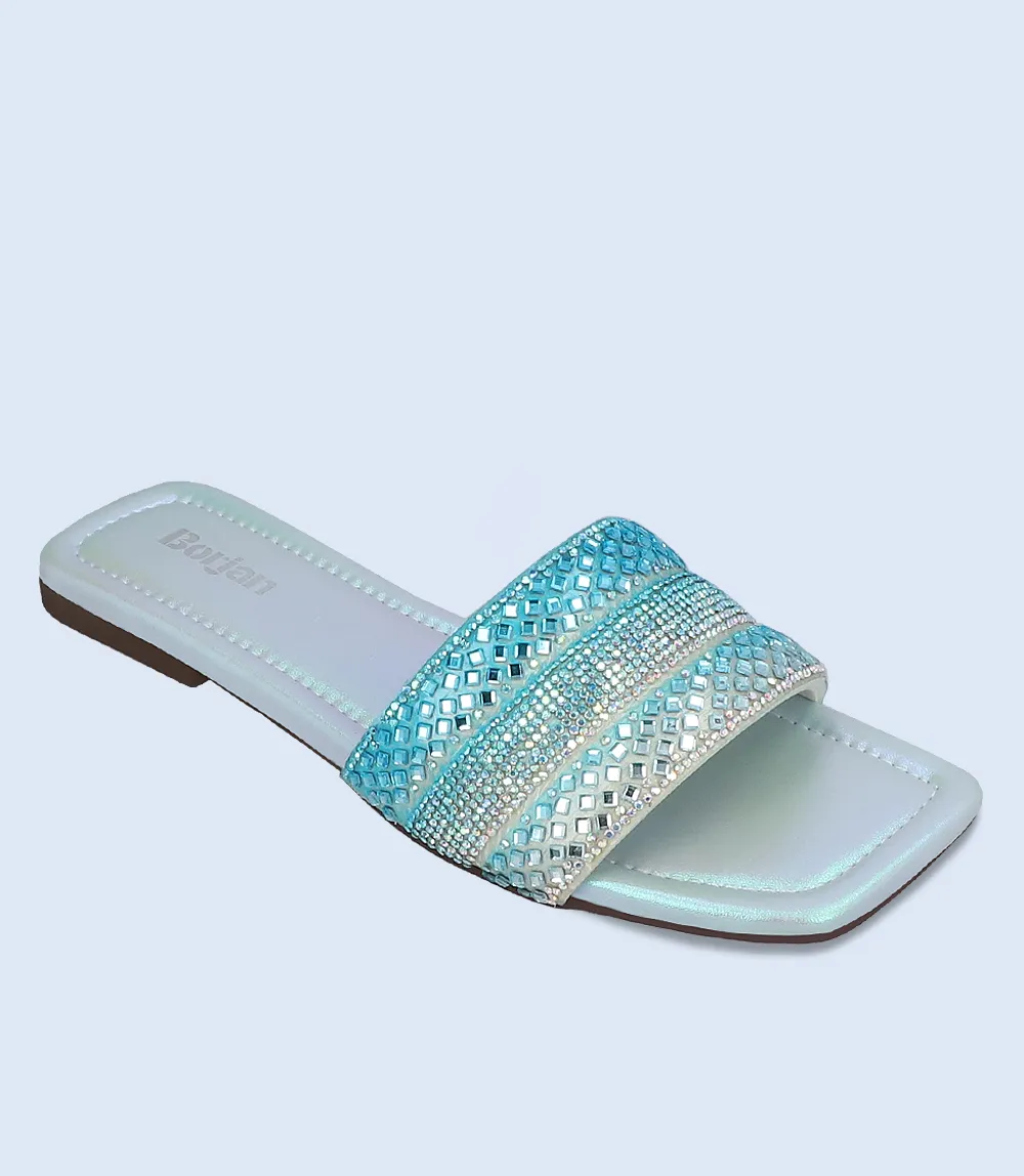 BW10011-AQUA-Women Slipper