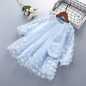 Chiffon Flower Princess Dress