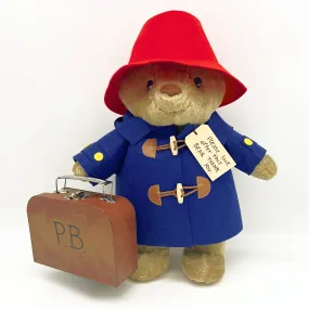 Classic Paddington Bear 16" Soft Toy with Suitcase