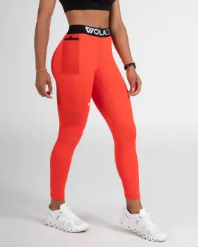 Fulton Legging in Lava