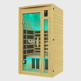 Kylin® Sauna - PRO Low EMF Carbon Infrared Sauna 1 Person - K8108 PRO