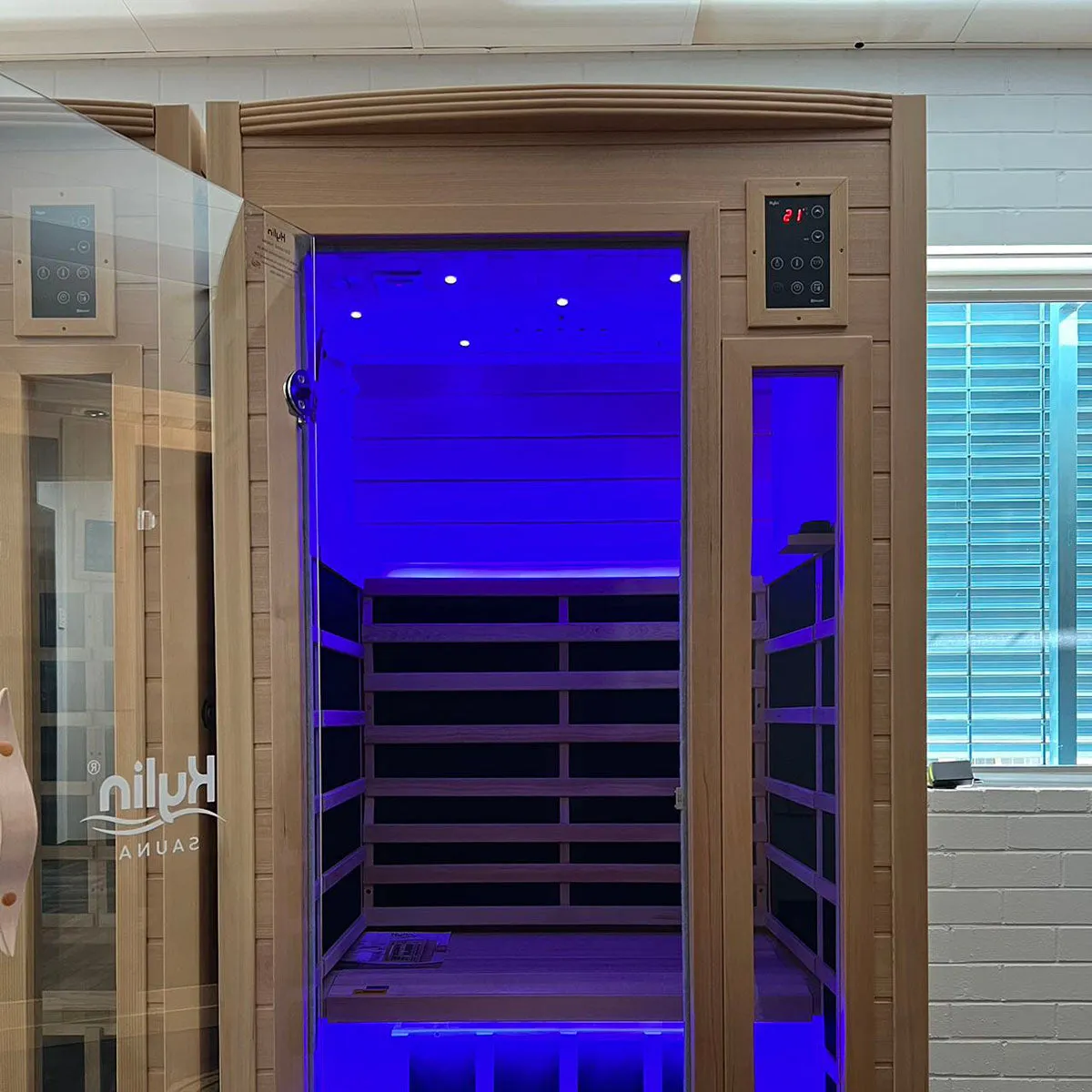 Kylin® Sauna - PRO Low EMF Carbon Infrared Sauna 1 Person - K8108 PRO