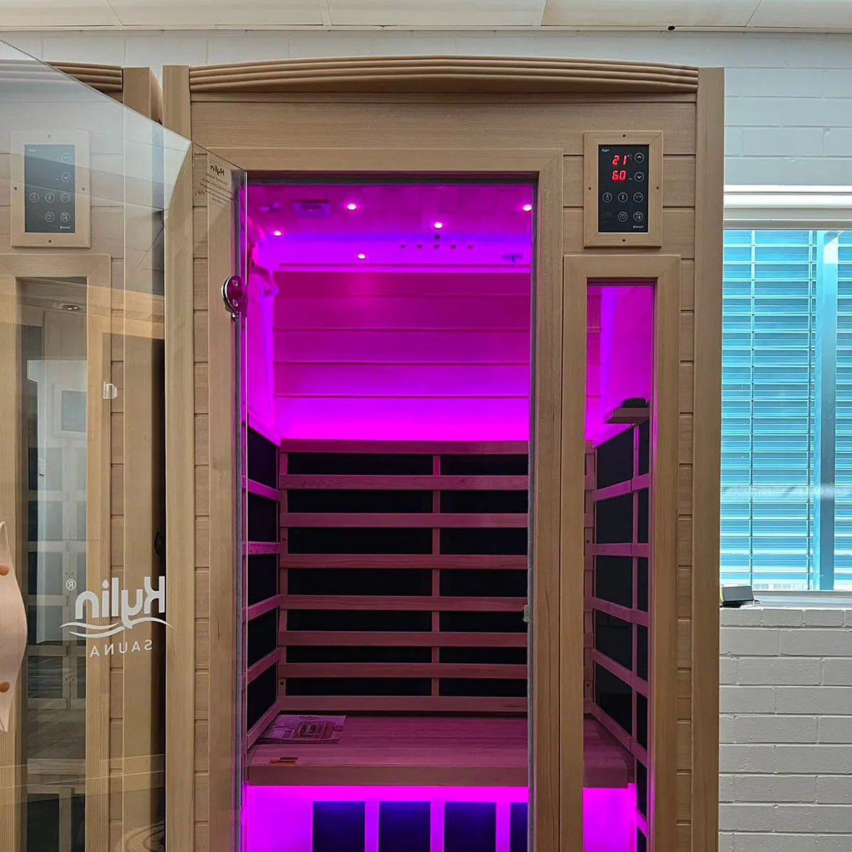 Kylin® Sauna - PRO Low EMF Carbon Infrared Sauna 1 Person - K8108 PRO