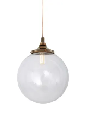 Laguna Clear Globe Pendant Light