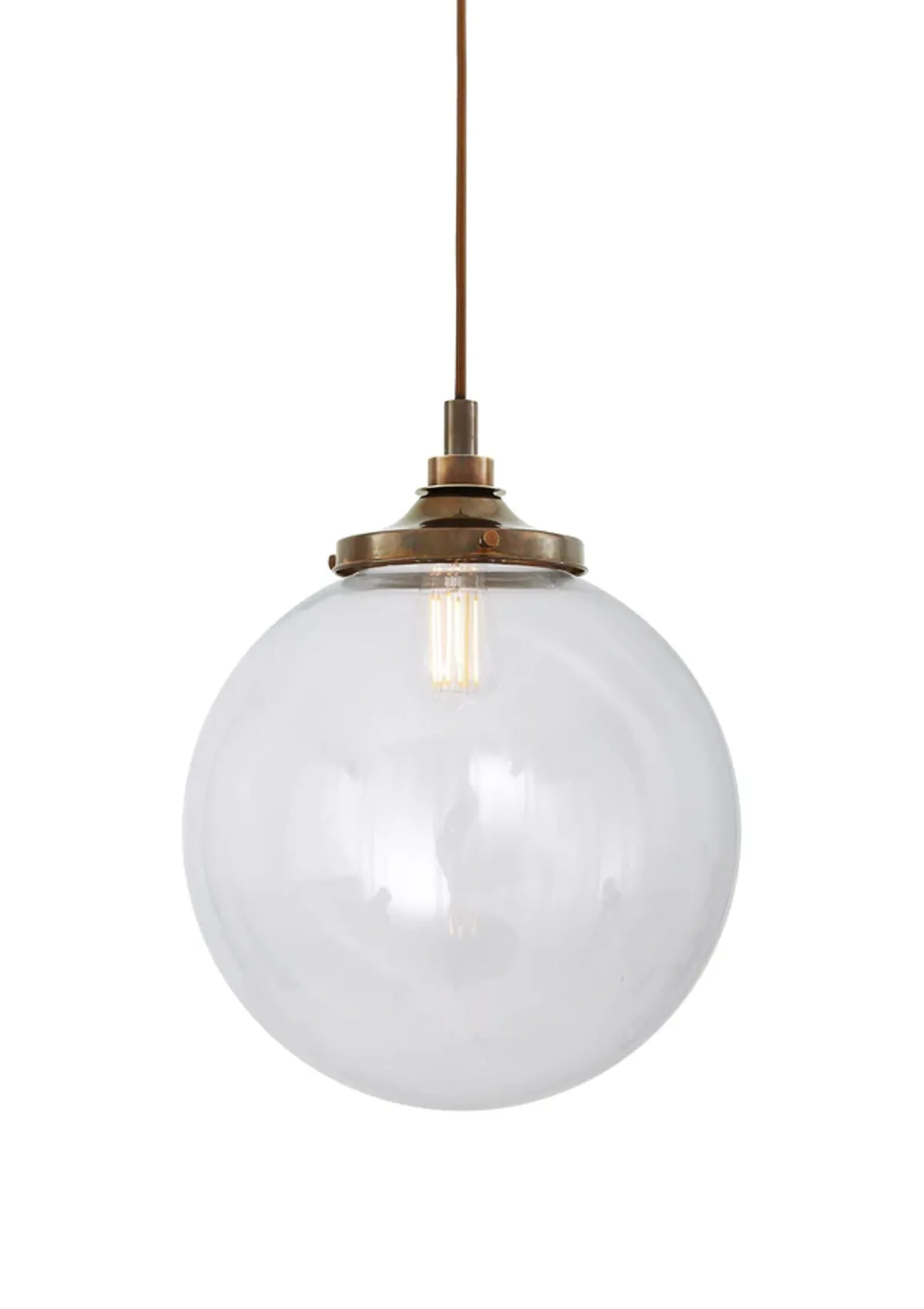 Laguna Clear Globe Pendant Light