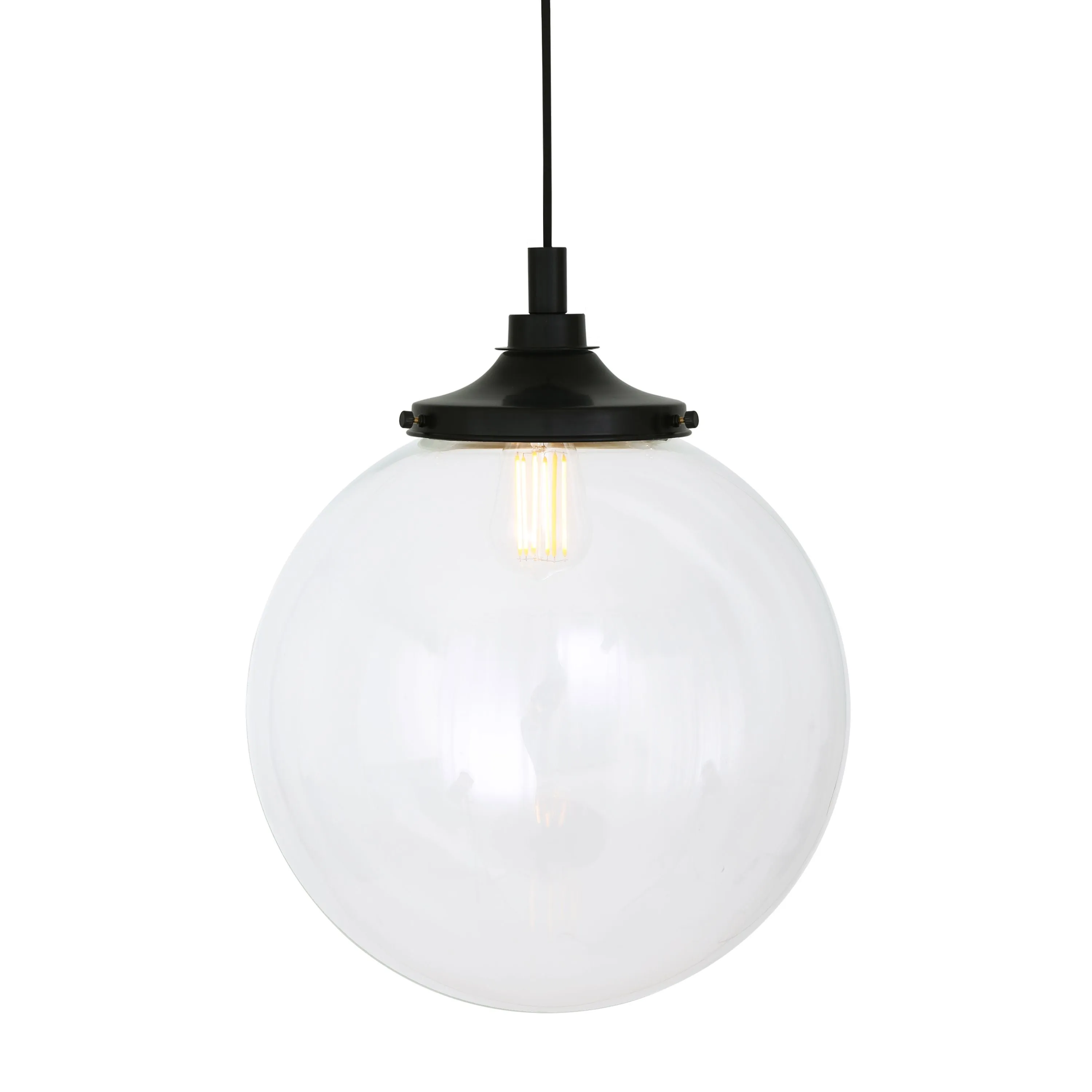 Laguna Clear Globe Pendant Light