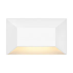 Nuvi Coastal Outdoor Deck Sconce - Rectangular - White