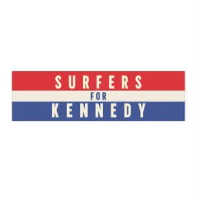 Surfers for Kennedy Bumper Sticker